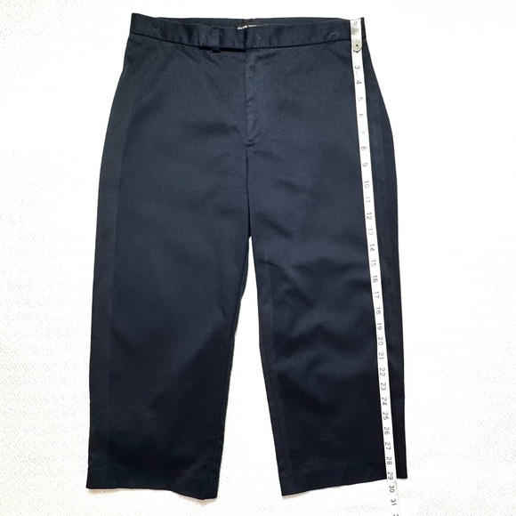CLUB MONACO Navy Capris Women's Size 6, Cotton-blend Nautical Coastal Work - Picture 8 of 9